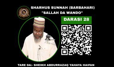 028 SHARHUS SUNNAH (SALLAH DA WANDO)