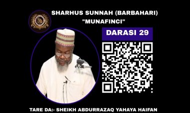 029 SHARHUS SUNNAH (MUNAFINCI)