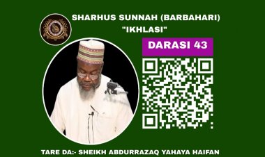043 SHARHUS SUNNAH (IKHLASI)