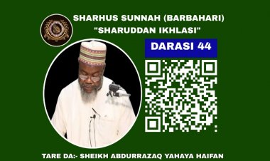 044 SHARHUS SUNNAH (SHARUDDAN IKHLASI)